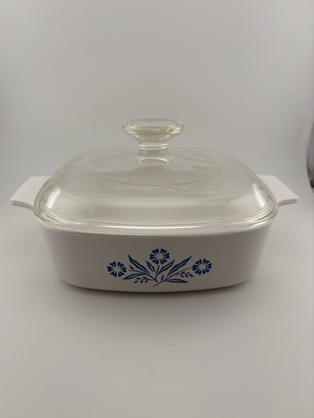 Corningware Blue Cornflower 1 liter A-B-1 Casserole Dish w/lid